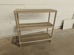 Plastic rack - 122x46x123 cm 